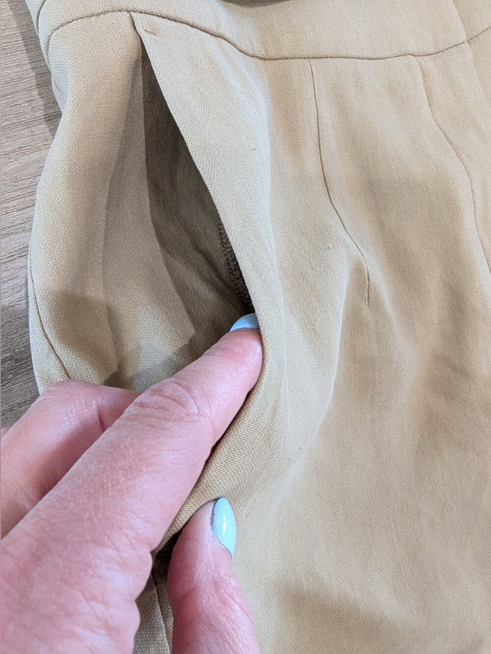 Luisa Cerano Linen Blend Ankle Pants - Picture 6 of 9